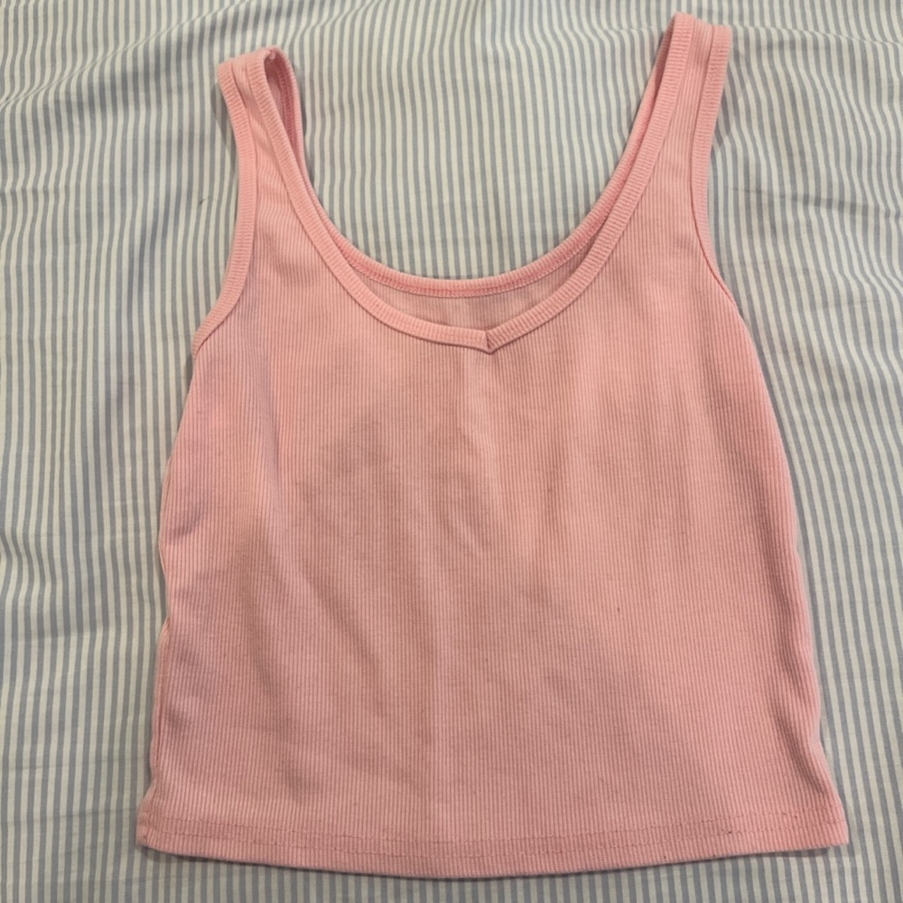 Pink tank top